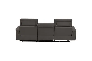 Hjørnesofa 3-seter Pareli Brun, PU, Høyre Elektrisk Recliner - Brun, PU, Høyre Elektrisk Recliner - Møbler - Sofaer - Reclinersofaer