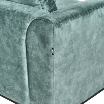 Hjørnesofa 4-seter Oslo høyrevendt - Blågrønn - Møbler - Sofaer - Sofaer med sjeselong - 4 seters sofa med divan
