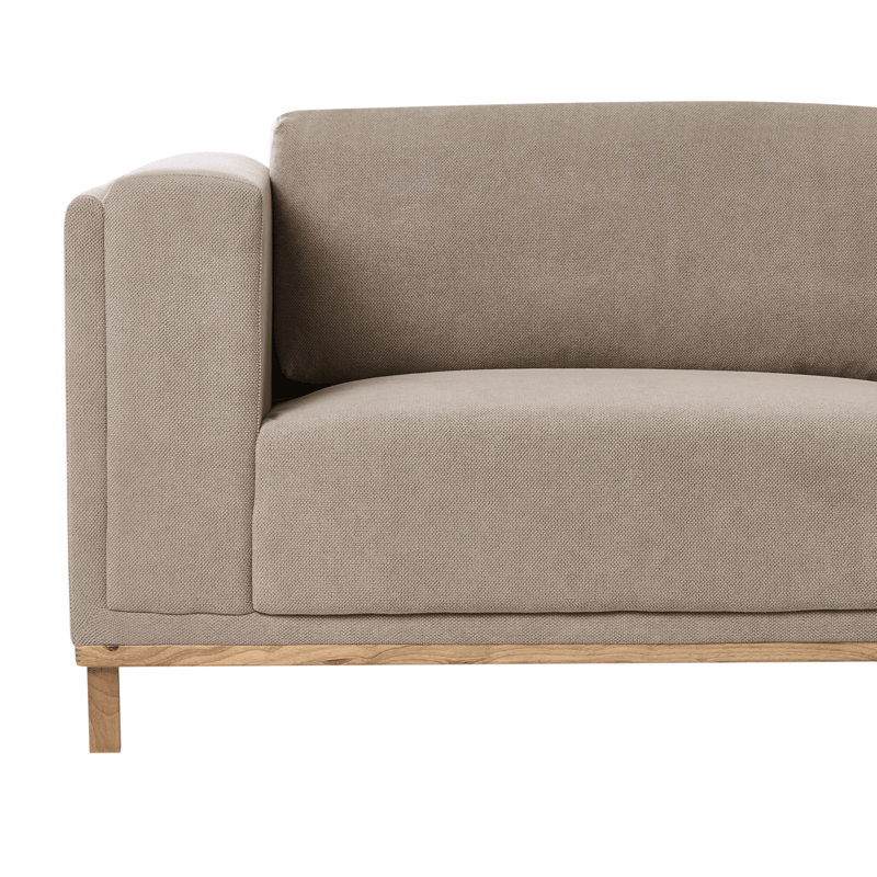 Hjørnesofa 5-seters Veng - Taupe - Møbler - Sofaer - Sofaer med sjeselong