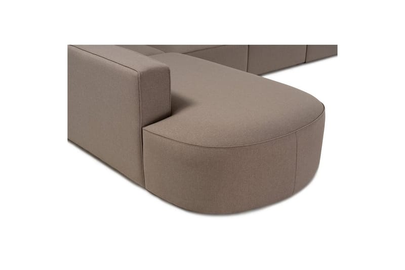 Hjørnesofa Abbas Lys Brun - Lyse brun - Møbler - Sofaer - Hjørnesofaer