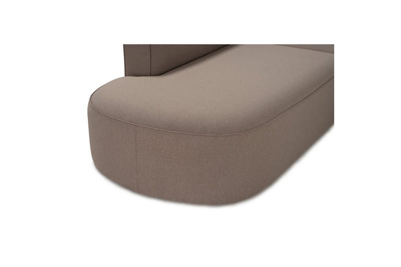 Hjørnesofa Abbas Lys Brun - Lyse brun - Møbler - Sofaer - Hjørnesofaer