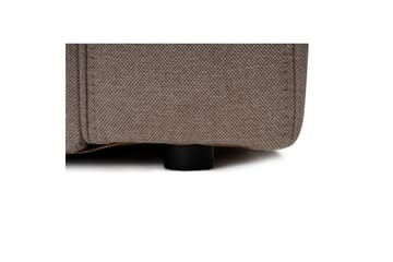 Hjørnesofa Abbas Lys Brun - Lyse brun - Møbler - Sofaer - Hjørnesofaer