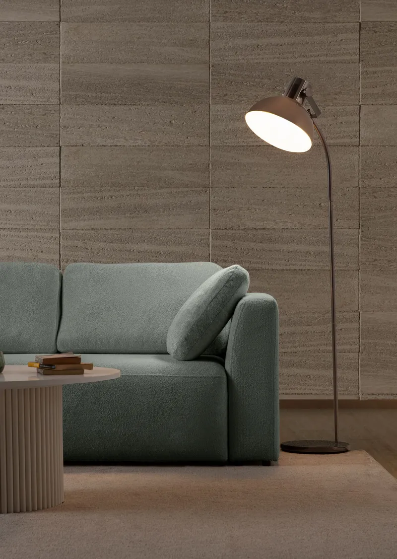 Hjørnesofa Atelier Del Sofa Venezia Venstre (310 x 75 x 105 cm) Liquid Green - Liquid Green - Møbler - Sofaer - Hjørnesofaer