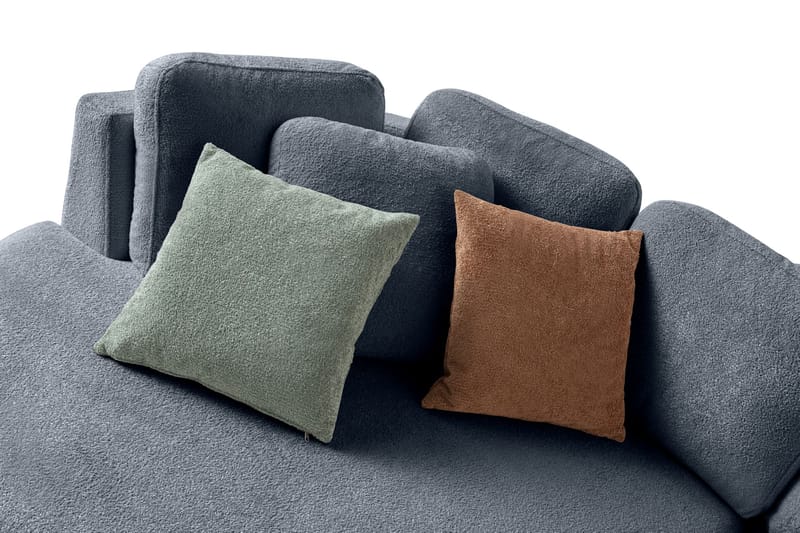 Hjørnesofa Atelier Del Sofa Venezia Venstre (310 x 75 x 105 cm) Marineblå - Marineblå - Møbler - Sofaer - Hjørnesofaer