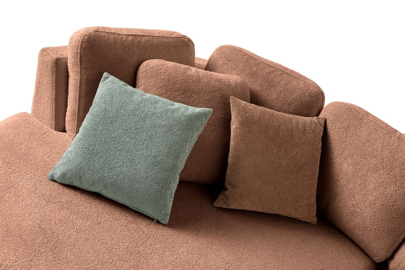 Hjørnesofa Atelier Del Sofa Venezia Venstre (310 x 75 x 105 cm) Mink - Mink - Møbler - Sofaer - Hjørnesofaer