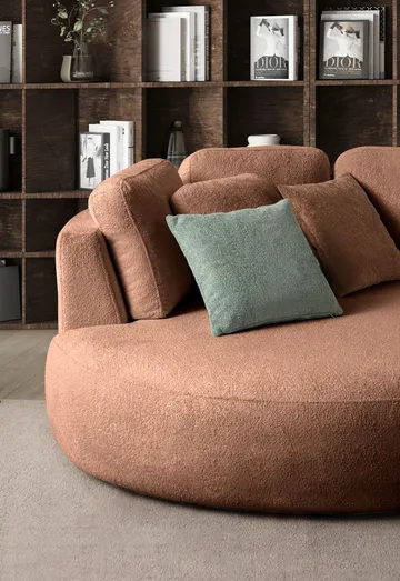 Hjørnesofa Atelier Del Sofa Venezia Venstre (310 x 75 x 105 cm) Mink - Mink - Møbler - Sofaer - Hjørnesofaer