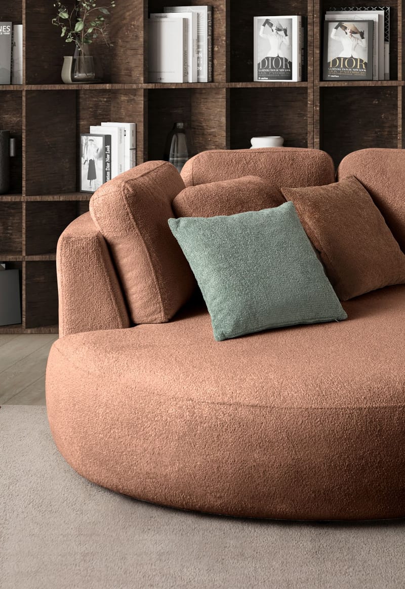 Hjørnesofa Atelier Del Sofa Venezia Venstre (310 x 75 x 105 cm) Mink - Mink - Møbler - Sofaer - Hjørnesofaer