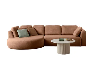 Hjørnesofa Atelier Del Sofa Venezia Venstre (310 x 75 x 105 cm) Mink - Mink - Møbler - Sofaer - Hjørnesofaer