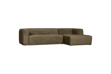 Hjørnesofa Bean - Mos, Høyre - Møbler - Sofaer - Hjørnesofaer - Hjørnesofa med divan