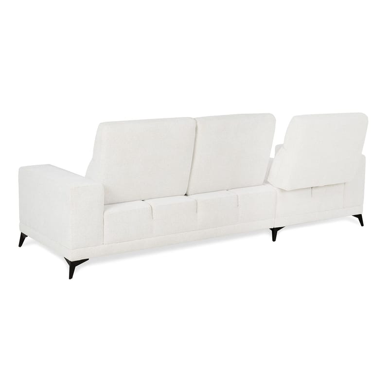 Hjørnesofa Ekorna Venstre - lys beige - Møbler - Sofaer - Hjørnesofaer