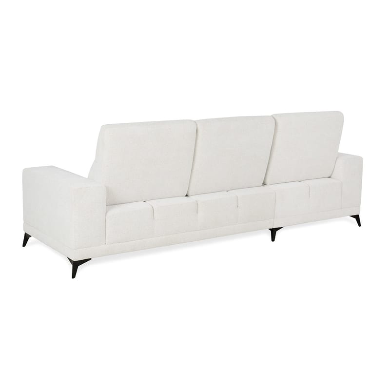 Hjørnesofa Ekorna Venstre - lys beige - Møbler - Sofaer - Hjørnesofaer