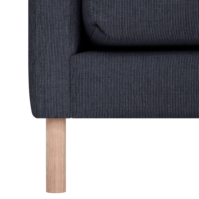Hjørnesofa Marnor Høyre - Blå - Møbler - Sofaer - Hjørnesofaer