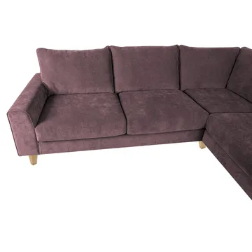 Hjørnesofa Terin Høyre - grårosa - Møbler - Sofaer - Hjørnesofaer