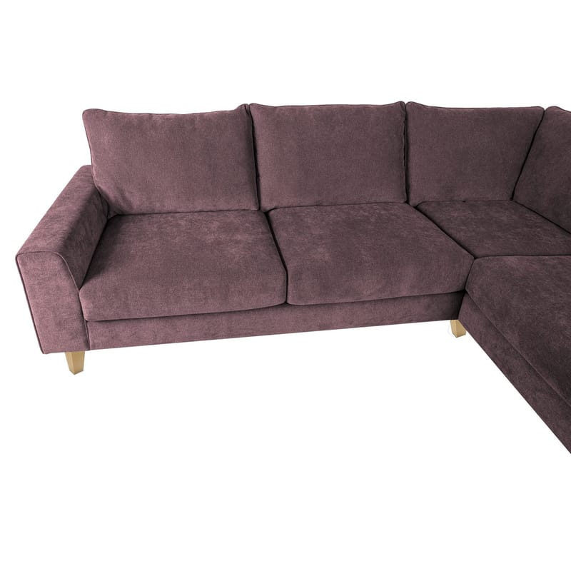 Hjørnesofa Terin Høyre - grårosa - Møbler - Sofaer - Hjørnesofaer