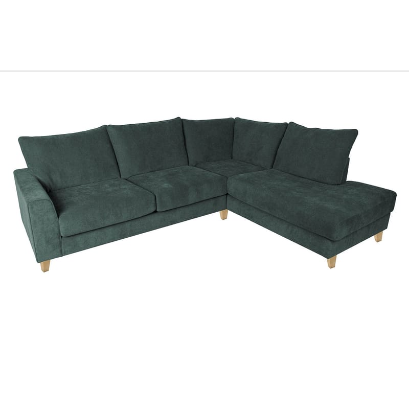 Hjørnesofa Terin Høyre - grønn - Møbler - Sofaer - Hjørnesofaer