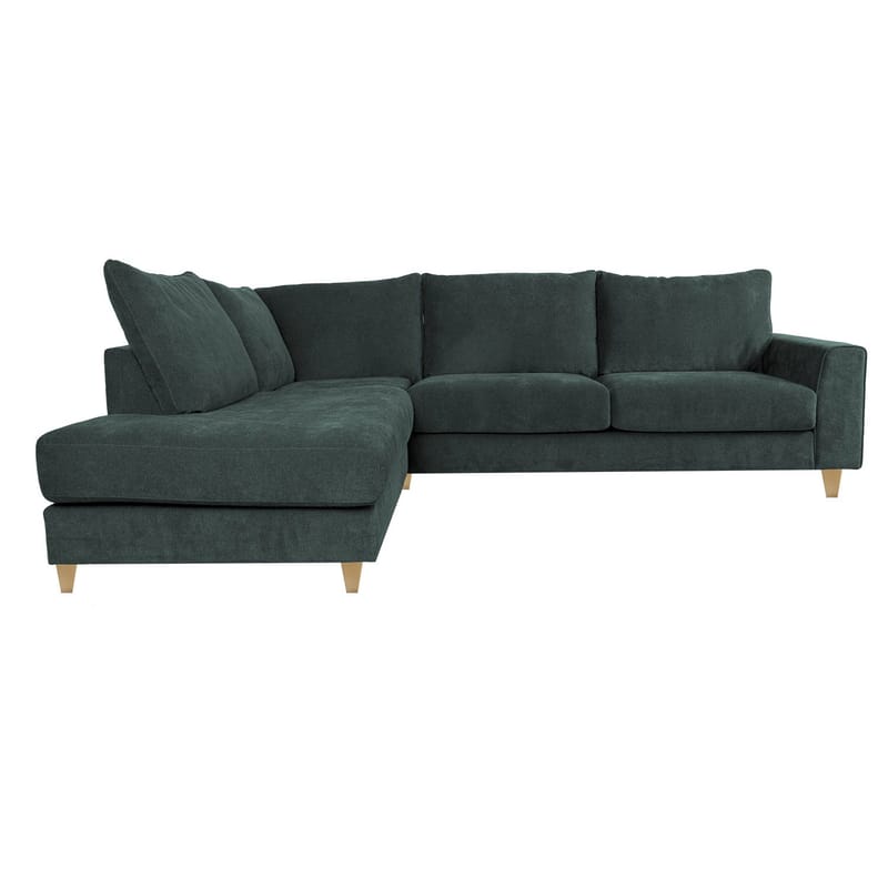 Hjørnesofa Terin Venstre - Grønn - Møbler - Sofaer - Hjørnesofaer