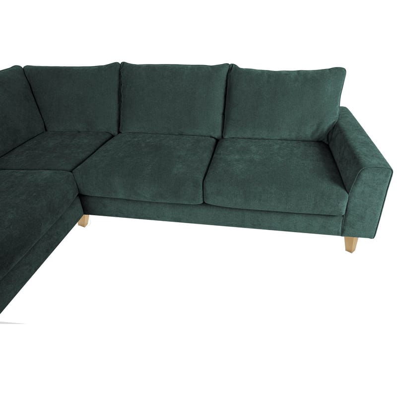 Hjørnesofa Terin Venstre - Grønn - Møbler - Sofaer - Hjørnesofaer