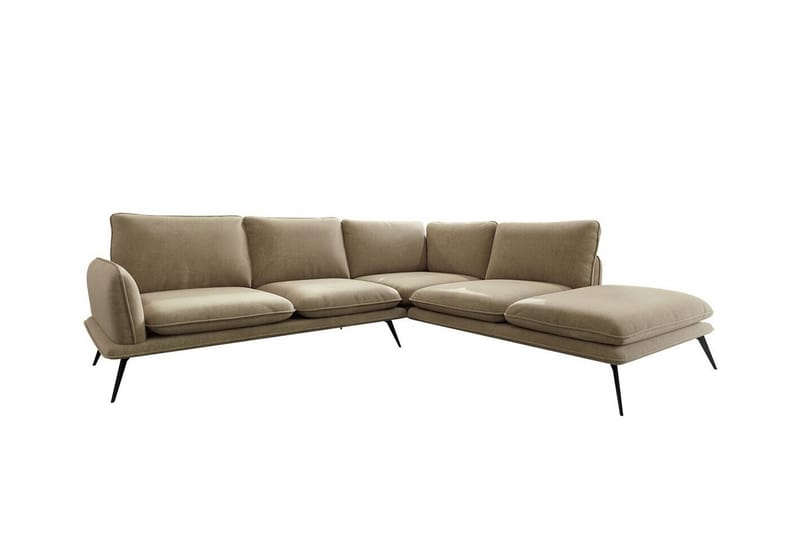 4-seters Hjørnesofa Graystone - Beige - Hjørnesofaer