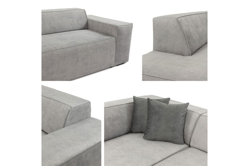 4-seters Hjørnesofa Kintore - Beige - Hjørnesofaer