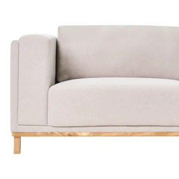 5-seters sofa Veng - Lysebrun - Møbler - Sofaer - Sofaer med sjeselong - 4 seters sofa med divan