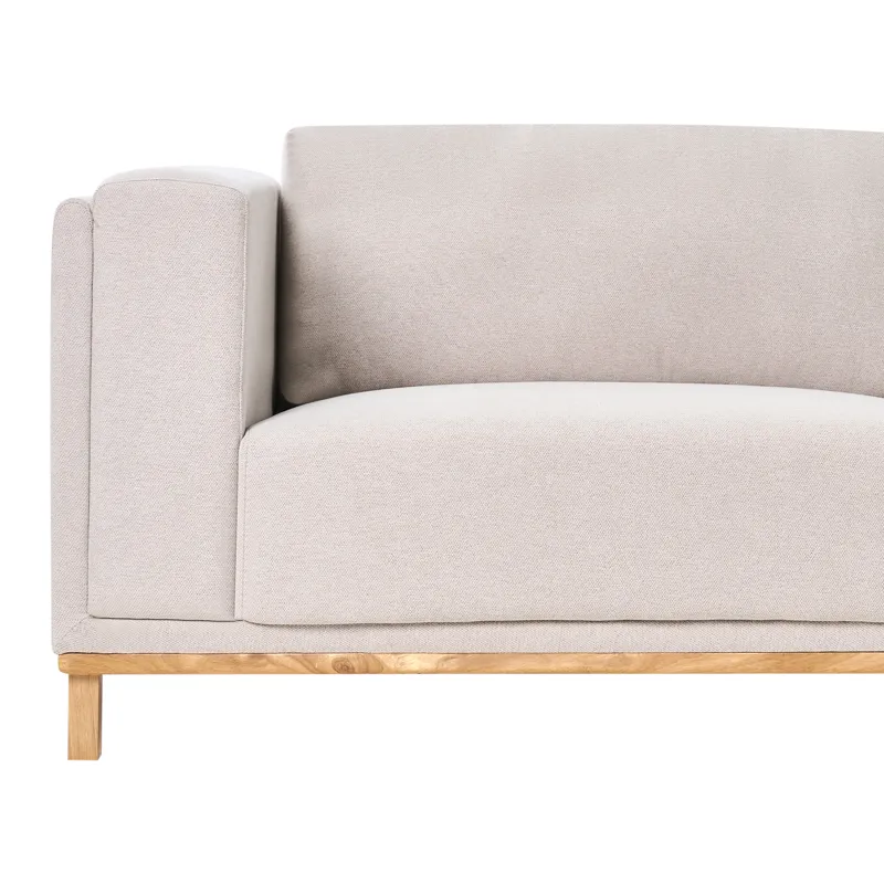 5-seters sofa Veng - Lysebrun - Møbler - Sofaer - Sofaer med sjeselong - 4 seters sofa med divan