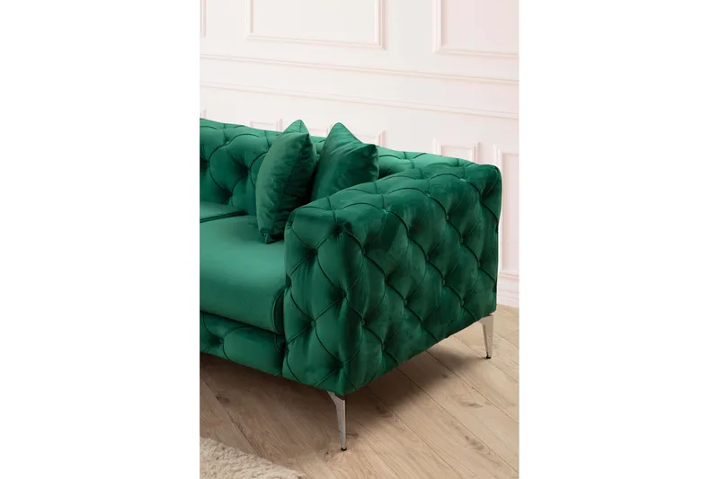 Beachport Hjørnesofa 6-seters - Grønn - Møbler - Sofaer - Hjørnesofaer