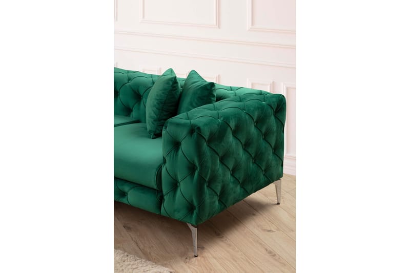 Beachport Hjørnesofa 6-seters - Grønn - Møbler - Sofaer - Hjørnesofaer