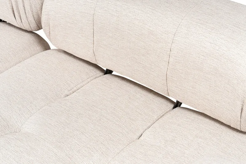 Belgin Hjørnesofa 3-seter - Lyse brun - Møbler - Sofaer - Modulsofaer - Komplett modulsofa