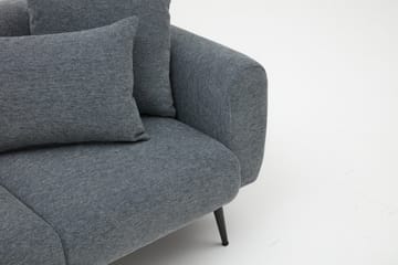 Caseira Hjørnesofa 2-seter - Antrasitt - Møbler - Sofaer - 4 seter sofa
