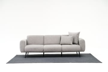 Caseira Hjørnesofa 3-seter - Lysegrå - Møbler - Sofaer - 4 seter sofa