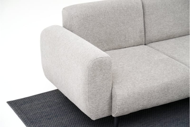Caseira Hjørnesofa 3-seter - Lysegrå - Møbler - Sofaer - 4 seter sofa