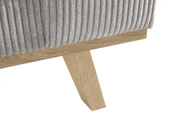 Copenhagen 6-seters L-formet Hjørnesofa i Manchester - Lys grå - Møbler - Sofaer - Hjørnesofaer