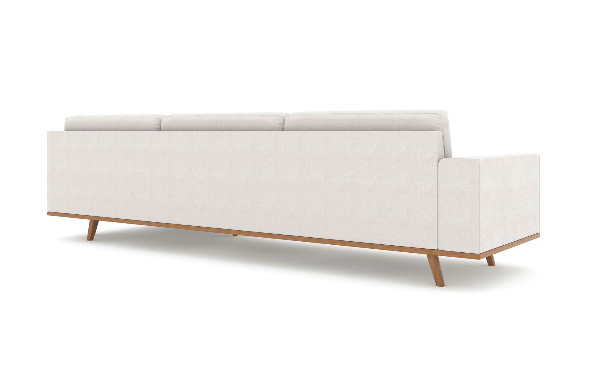 Copenhagen 6-seters L-formet Hjørnesofa i Stoff - Lys grå - Møbler - Sofaer - Hjørnesofaer