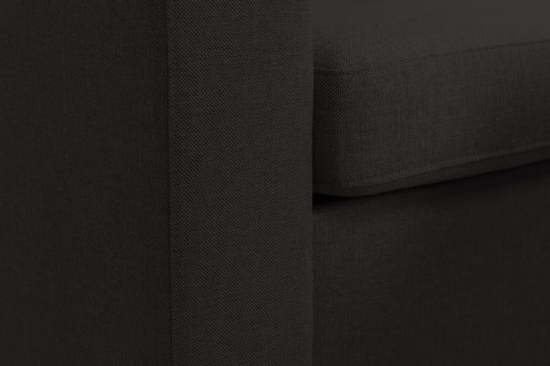 Crazy 5-seters Vendbar L-formet Large Hjørnesofa i Stoff - Antrasitt - Møbler - Sofaer - Hjørnesofaer