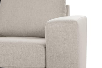 Crazy 5-seters Vendbar L-formet Large Hjørnesofa i Stoff - Beige - Møbler - Sofaer - Hjørnesofaer