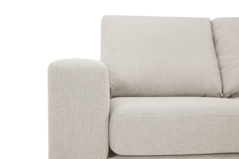 Crazy 5-seters Vendbar L-formet Large Hjørnesofa i Stoff - Beige - Møbler - Sofaer - Hjørnesofaer