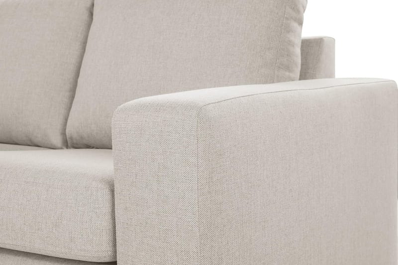 Crazy 5-seters Vendbar L-formet Large Hjørnesofa i Stoff - Beige - Møbler - Sofaer - Hjørnesofaer