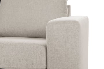 Crazy 5-seters Vendbar L-formet Large Hjørnesofa i Stoff - Beige - Møbler - Sofaer - Hjørnesofaer