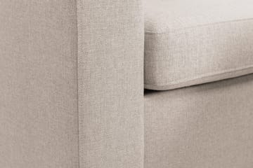 Crazy 5-seters Vendbar L-formet Large Hjørnesofa i Stoff - Beige - Møbler - Sofaer - Hjørnesofaer
