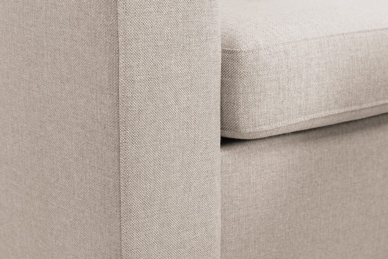 Crazy 5-seters Vendbar L-formet Large Hjørnesofa i Stoff - Beige - Møbler - Sofaer - Hjørnesofaer