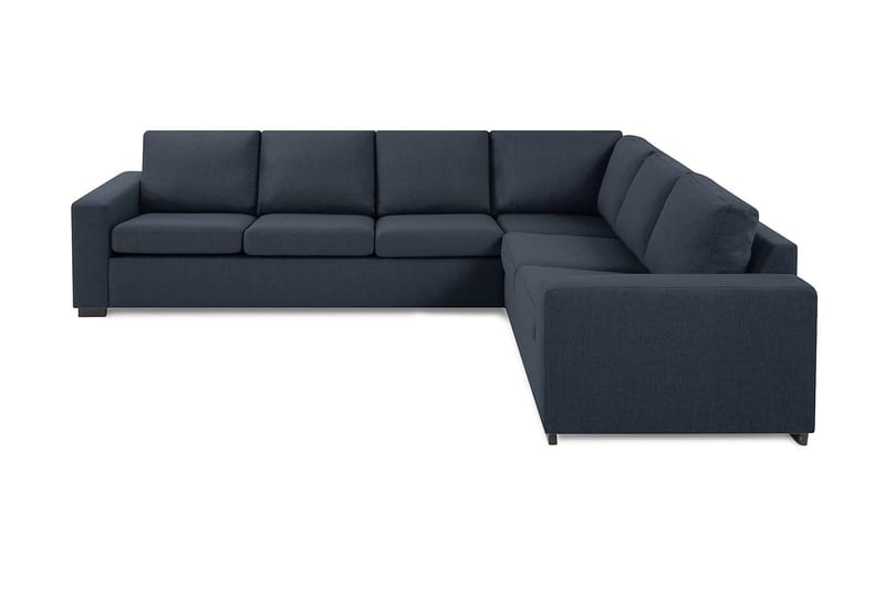 Crazy 5-seters Vendbar L-formet Large Hjørnesofa i Stoff - Blå - Møbler - Sofaer - Hjørnesofaer