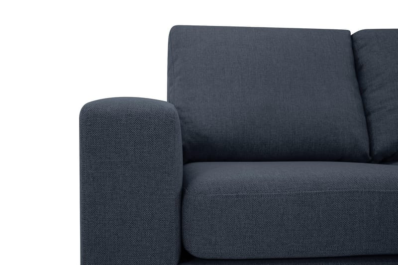 Crazy 5-seters Vendbar L-formet Large Hjørnesofa i Stoff - Blå - Møbler - Sofaer - Hjørnesofaer
