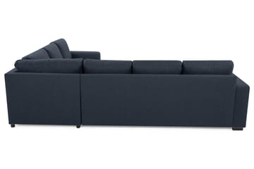 Crazy 5-seters Vendbar L-formet Large Hjørnesofa i Stoff - Blå - Møbler - Sofaer - Hjørnesofaer