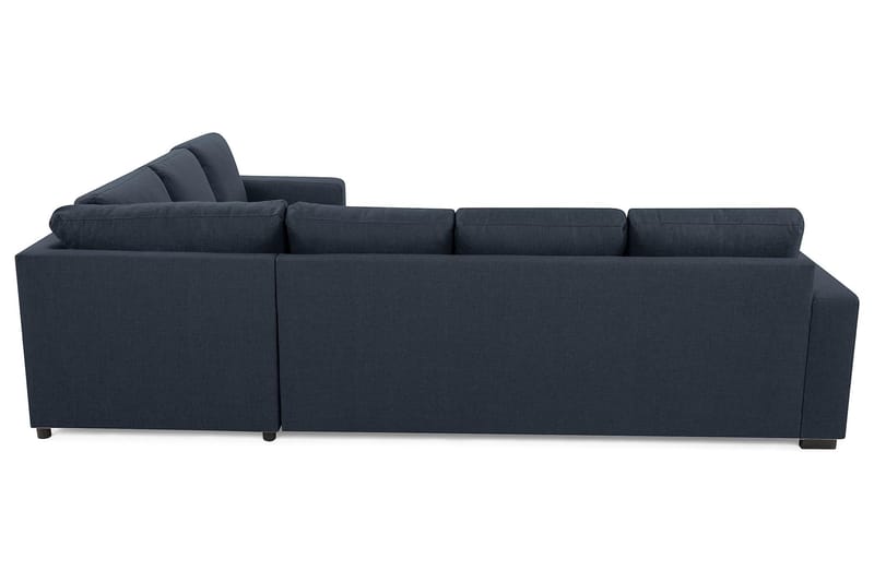 Crazy 5-seters Vendbar L-formet Large Hjørnesofa i Stoff - Blå - Møbler - Sofaer - Hjørnesofaer