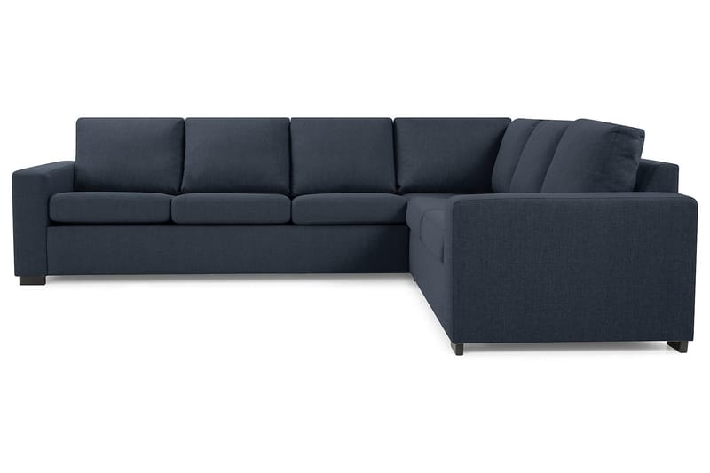 Crazy 5-seters Vendbar L-formet Large Hjørnesofa i Stoff - Blå - Møbler - Sofaer - Hjørnesofaer