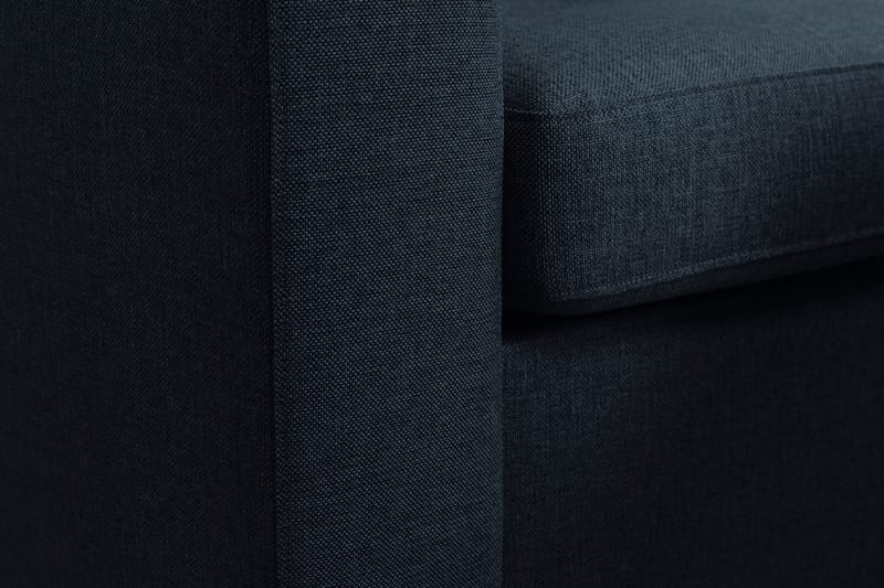 Crazy 5-seters Vendbar L-formet Large Hjørnesofa i Stoff - Blå - Møbler - Sofaer - Hjørnesofaer