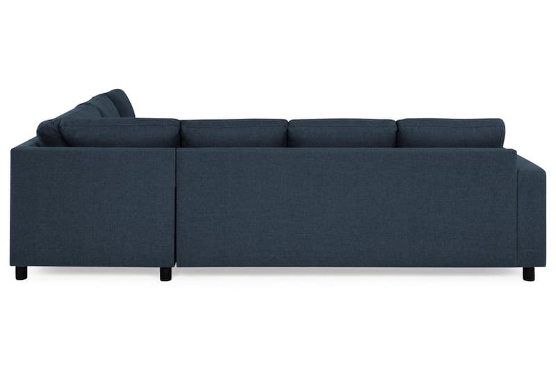 Crazy 5-seters Vendbar L-formet Large Hjørnesofa i Stoff - Blå - Møbler - Sofaer - Hjørnesofaer