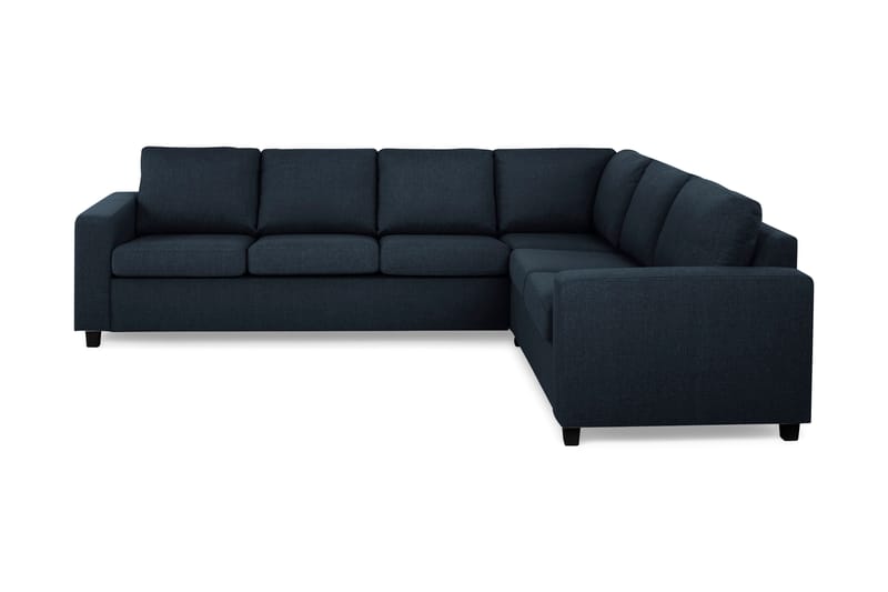 Crazy 5-seters Vendbar L-formet Large Hjørnesofa i Stoff - Blå - Møbler - Sofaer - Hjørnesofaer
