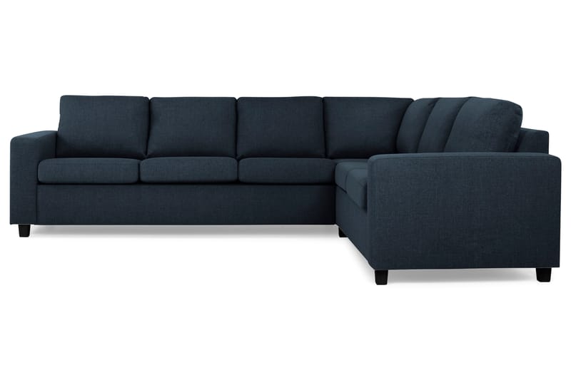 Crazy 5-seters Vendbar L-formet Large Hjørnesofa i Stoff - Blå - Møbler - Sofaer - Hjørnesofaer