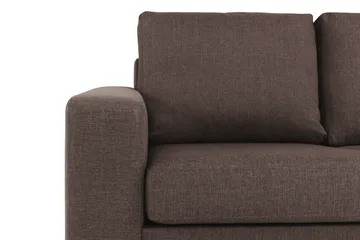 Crazy 5-seters Vendbar L-formet Large Hjørnesofa i Stoff - Brun - Møbler - Sofaer - Hjørnesofaer